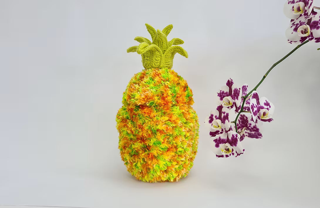 Neptune the Pineapple Crab | reversible amigurumi pattern