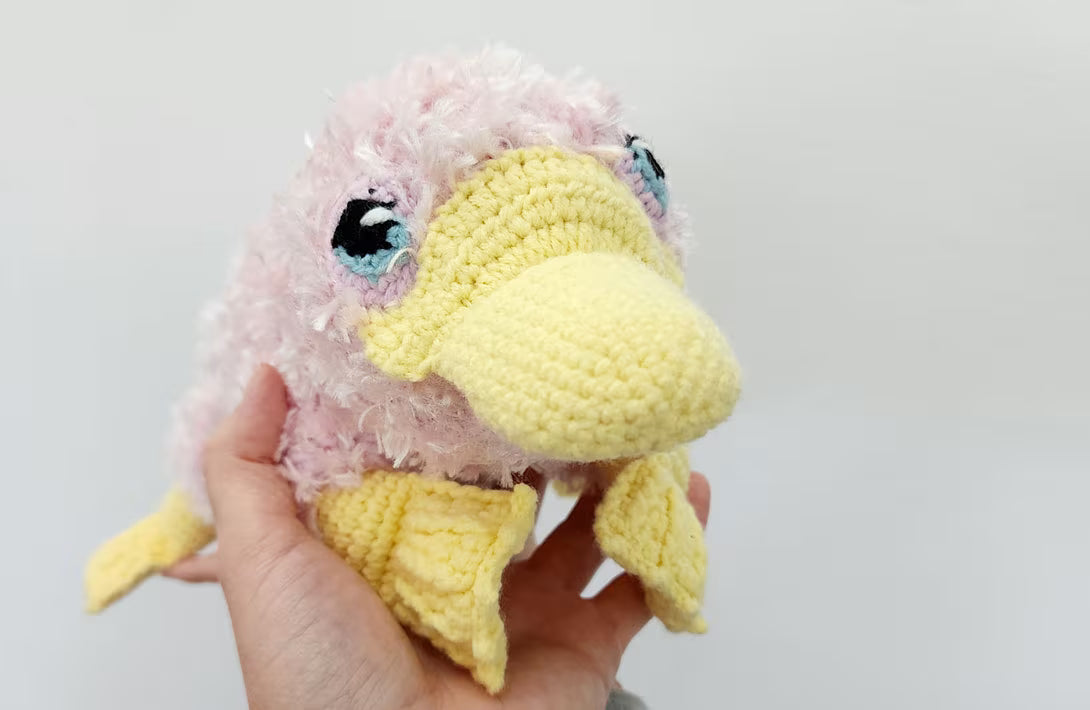 Dipper the Platypus Pear | reversible amigurumi pattern