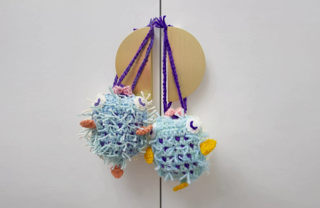 Pufferfish Purse | amigurumi mini-bag pattern