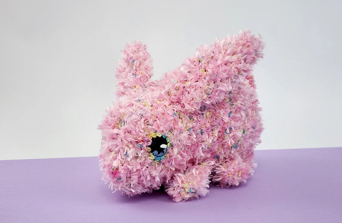 Mars the Bunny | low-sew crochet pattern