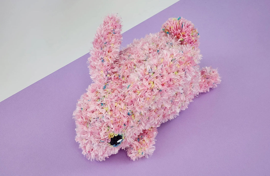 Mars the Bunny | low-sew crochet pattern