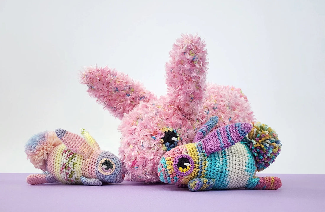 Mars the Bunny | low-sew crochet pattern