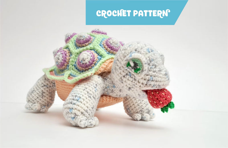 Astro the Tortoise | life-sized amigurumi pattern