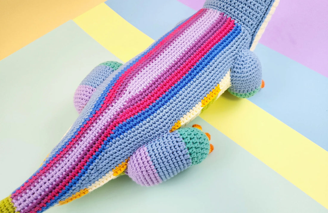 Beam the Rainbow Monitor | amigurumi pattern
