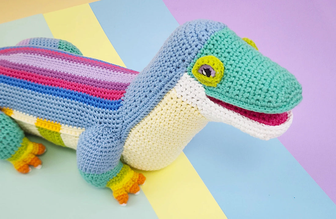 Beam the Rainbow Monitor | amigurumi pattern