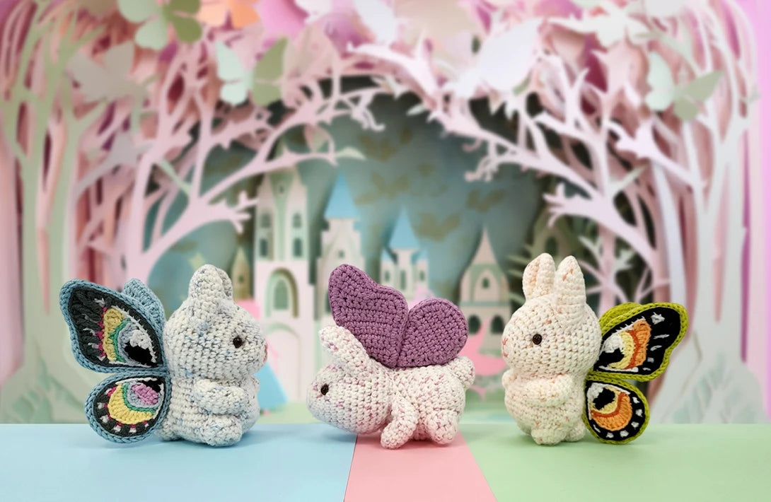 Butterbun’s Butterfly Wings | applique crochet pattern
