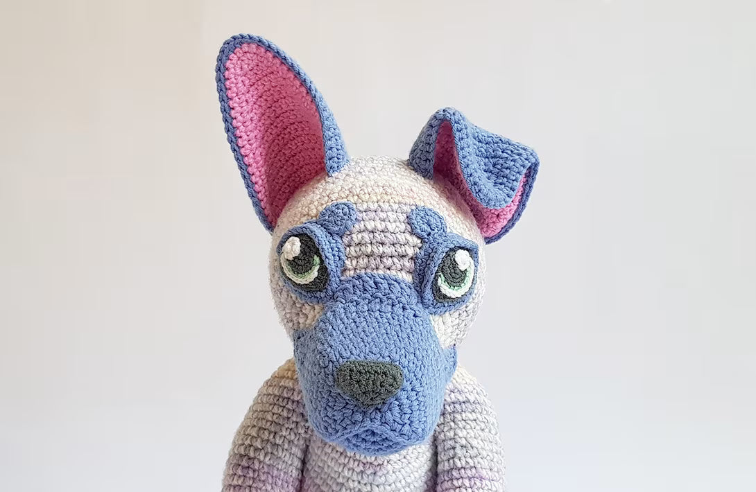 Buzz the German Shepherd | amigurumi puppy pattern