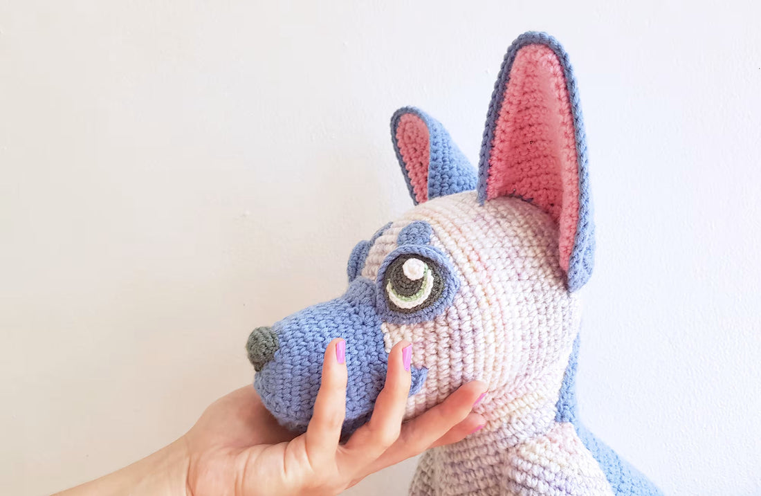 Buzz the German Shepherd | amigurumi puppy pattern