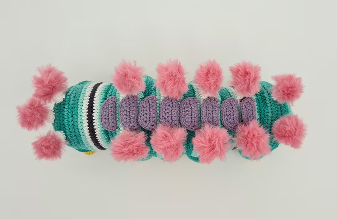 Calliope the Caterpillar | no-sew amigurumi pattern