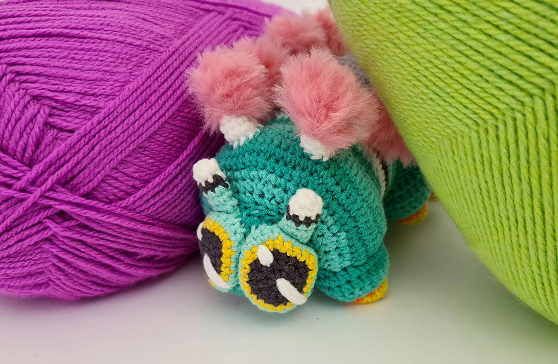 Calliope the Caterpillar | no-sew amigurumi pattern