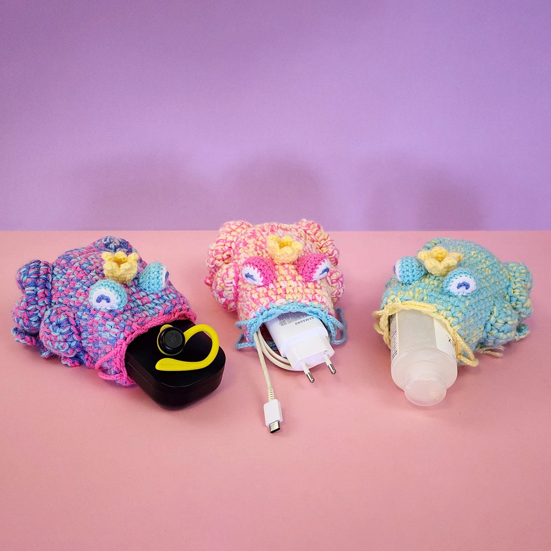 Kissing Toad Mini-Bag “Frog Prince” |  drawstring bag pattern