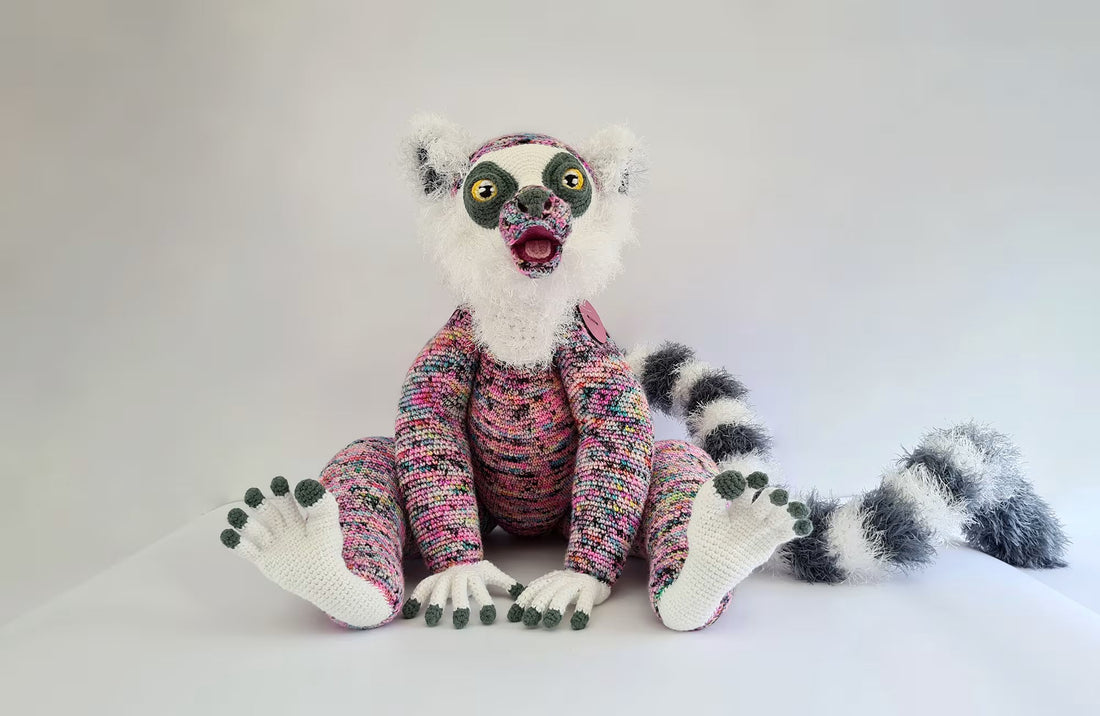 Lunar the Lemur | amigurumi pattern