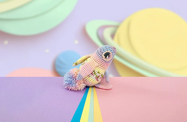 Mars the Bunny | low-sew crochet pattern