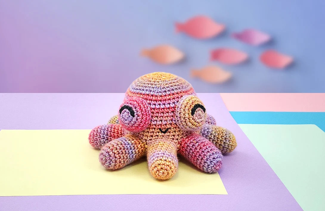 Octobubble the Baby Octopus | amigurumi pattern