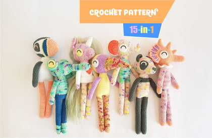 CritterDollies and CritterRattles | easy amigurumi pattern