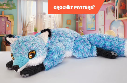 Phoenix the Fox | life-sized amigurumi pattern