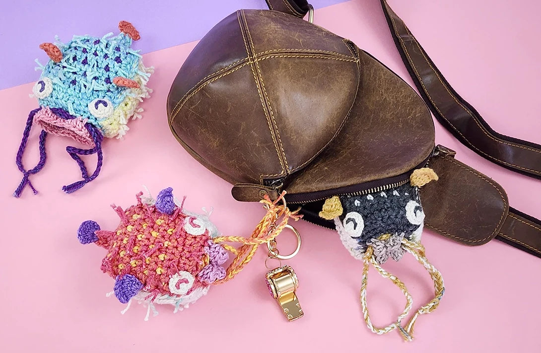 Pufferfish Purse | amigurumi mini-bag pattern
