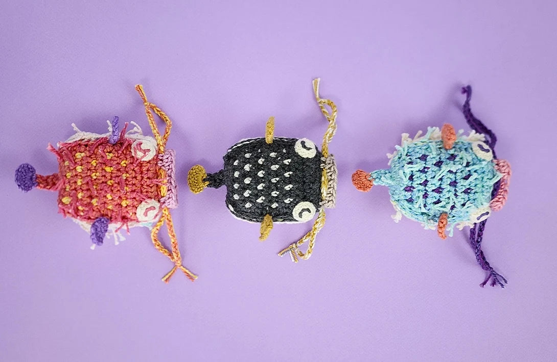 Pufferfish Purse Virtual Workshop : access to PDF pattern & previously live-streamed video