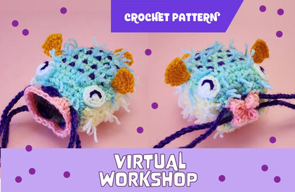 Pufferfish Purse Virtual Workshop : access to PDF pattern & previously live-streamed video