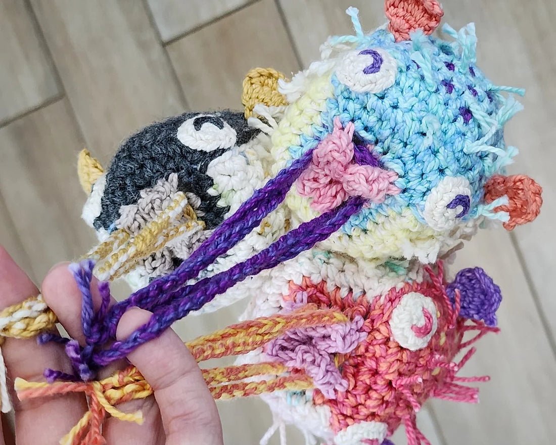 Pufferfish Purse Virtual Workshop : PDF pattern + video demo