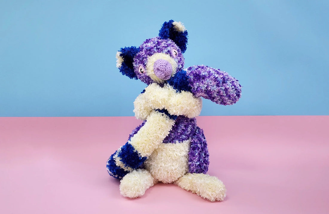 Styx the Tree Kangaroo | furry amigurumi pattern