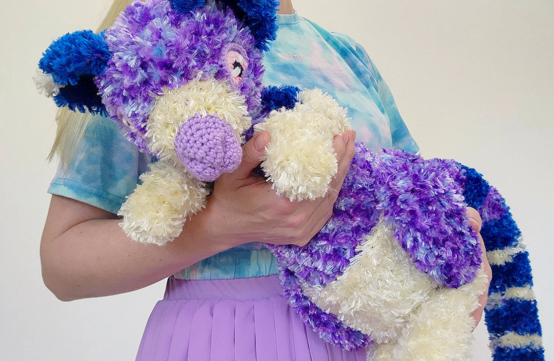 Styx the Tree Kangaroo | furry amigurumi pattern