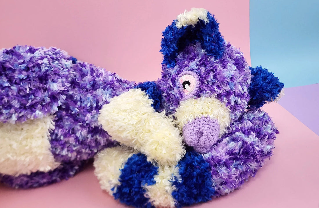 Styx the Tree Kangaroo | furry amigurumi pattern