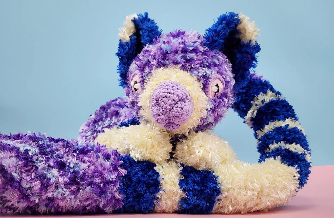 Styx the Tree Kangaroo | furry amigurumi pattern