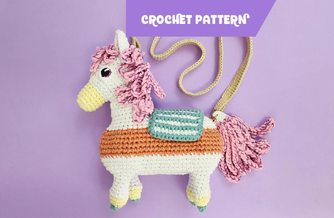 The Herd Bag | crochet handbag pattern