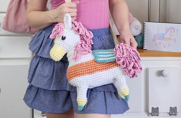 The Herd Bag | crochet handbag pattern