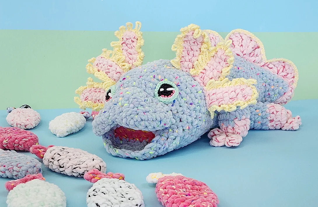 Gumdrop & Juju (Underwater Tails) | reversible amigurumi – with Hobbii