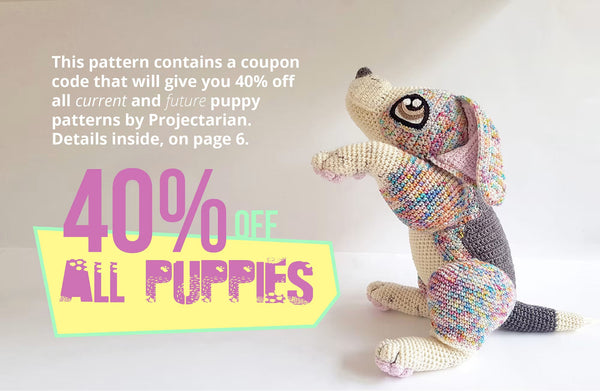Buzz the German Shepherd | amigurumi puppy pattern