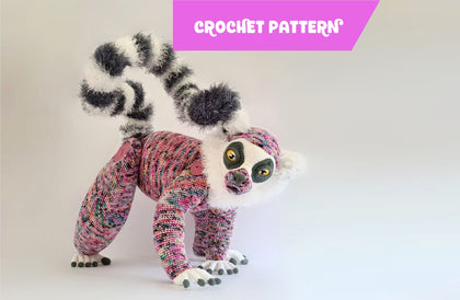 Lunar the Lemur | amigurumi pattern