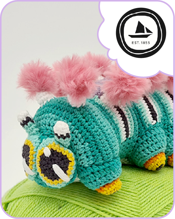 Calliope the Caterpillar for Scheepjes